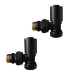 شیر حوله خشک کن فلت مشکی