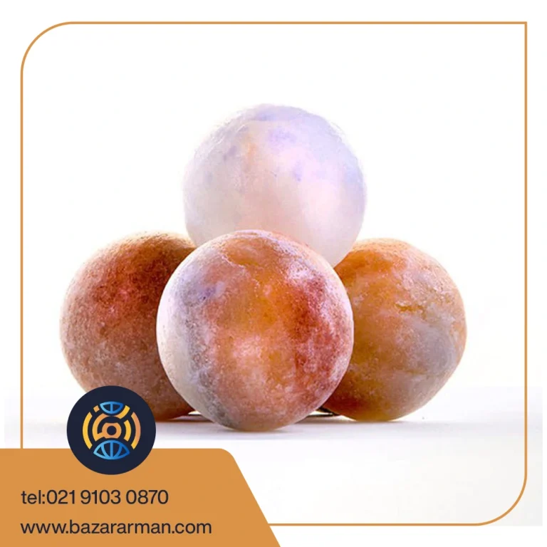 گوی سنگ نمک ماساژ 6 سانتی