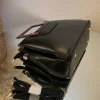 کیف دخترانه و زنانه دسته  چوبی مربعی - Image 3