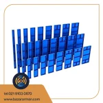 قالب فلزی فولادی 100*35