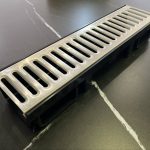 گاتر استیل 13*8  با کانال پلی آمیدی