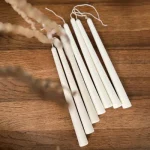 شمع قلمی ساده ( وکس گیاهی نخل )