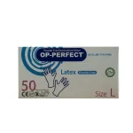 دستکش لاتکس بدون پودر سایز بزرگ 50 عددی