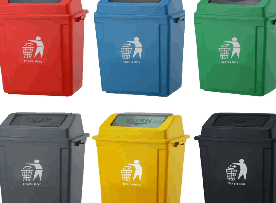 سطل زباله پلاستیکی