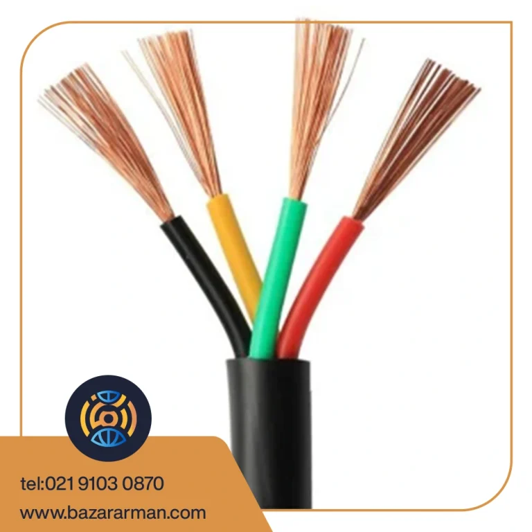 کابل برق 3*4 حلقه 100 متری