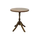 میز چوبی گرد توسکا