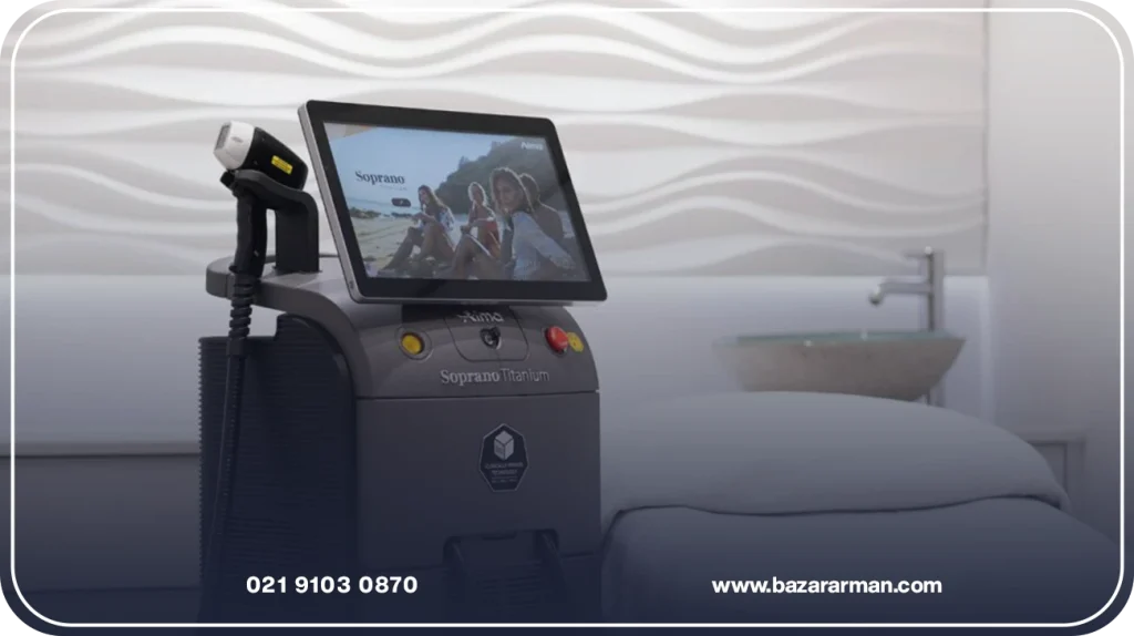 نتایج و اثر بخشی دستگاه لیزر موهای زائد تیتانیوم