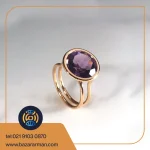 انگشتر زنانه نگین آمیتیست