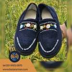 گیوه زنانه گلدوزی شده