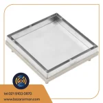 کفشور استیل سرامیک خور دوحالته 12*12