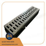 گاتر پلاستیکی پلی آمیدی مشکی ۶*۱۳ سانتی متر