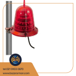 چراغ دکل مخابراتی برقی ۲۲۰ ولت با ۷۵ ال ای دی