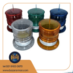 چراغ دریایی و لنترن خورشیدی با پنل داخلی رنگ زرد