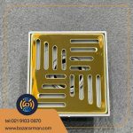 کفشور نقطه ای مشبک طلایی 10*10 زیر ABS