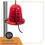 چراغ دکل مخابراتی برقی ۲۲۰ ولت با ۷۵ ال ای دی