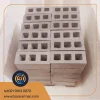 بلوک سیمانی ۳گل بتنی رنگ طوسی