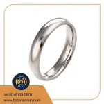 انگشتر رینگ ساده استیل