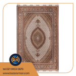 فرش دستباف تبریز 40 رج گل ابریشم