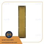 کفشور خطی طلایی