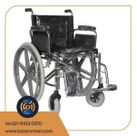 ویلچر ارتوپدی چرخ عقب اسپرت بادی مدل 104C - تک نو پویش افزا