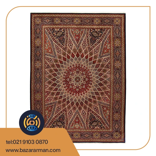 فرش دستباف ۱۲ متری تبریز ۵۰ رج