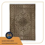 فرش دستباف ۱۲ متری کاشان طرح خورشیدی