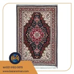 فرش دستباف قم ۱۲ متری ۴۵ رج طرح لچک و ترنج