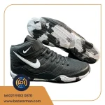 کفش کشتی نایک چسبی مشکی‌سفید