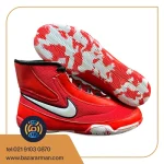 کفش کشتی نایک بنددار قرمز