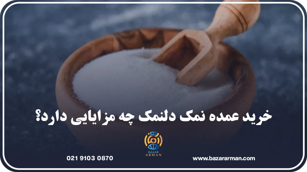 خرید عمده نمک دلنمک چه مزایایی دارد؟