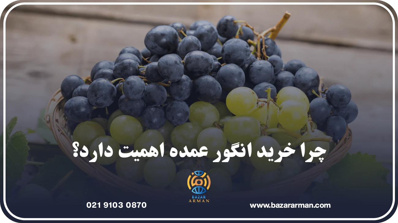 چرا خرید انگور عمده اهمیت دارد؟