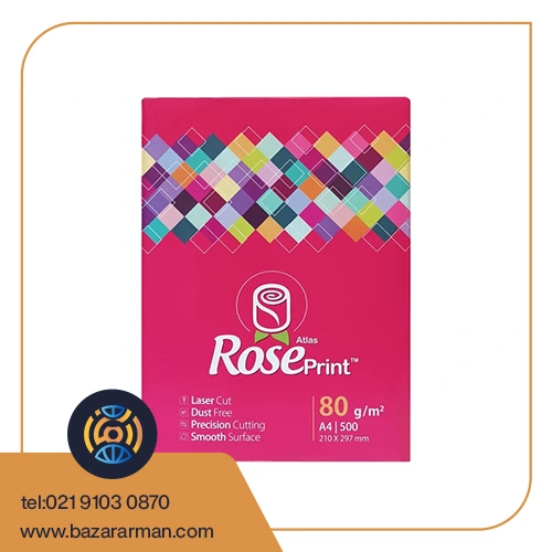 کاغذ A4 رزپرینت کد PG14 بسته 500 عددی