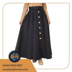 دامن جلو دکمه